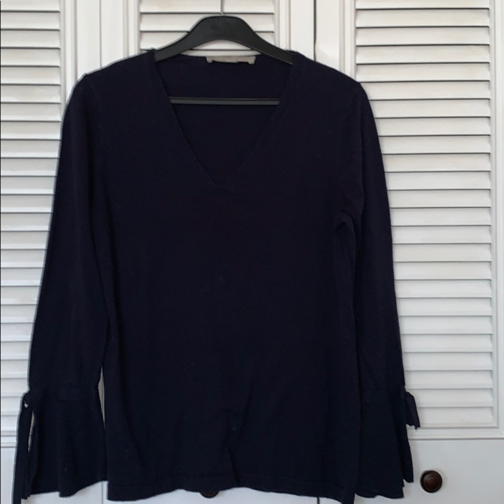LOFT Vneck Long-sleeve Blouse